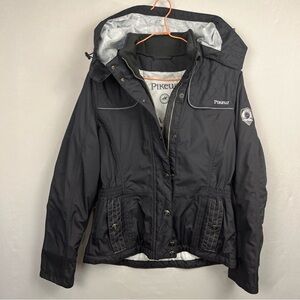 Pikeur Dajana Jacket Women’s Size 10 AAC Waterproof Riding Black Hooded zip
